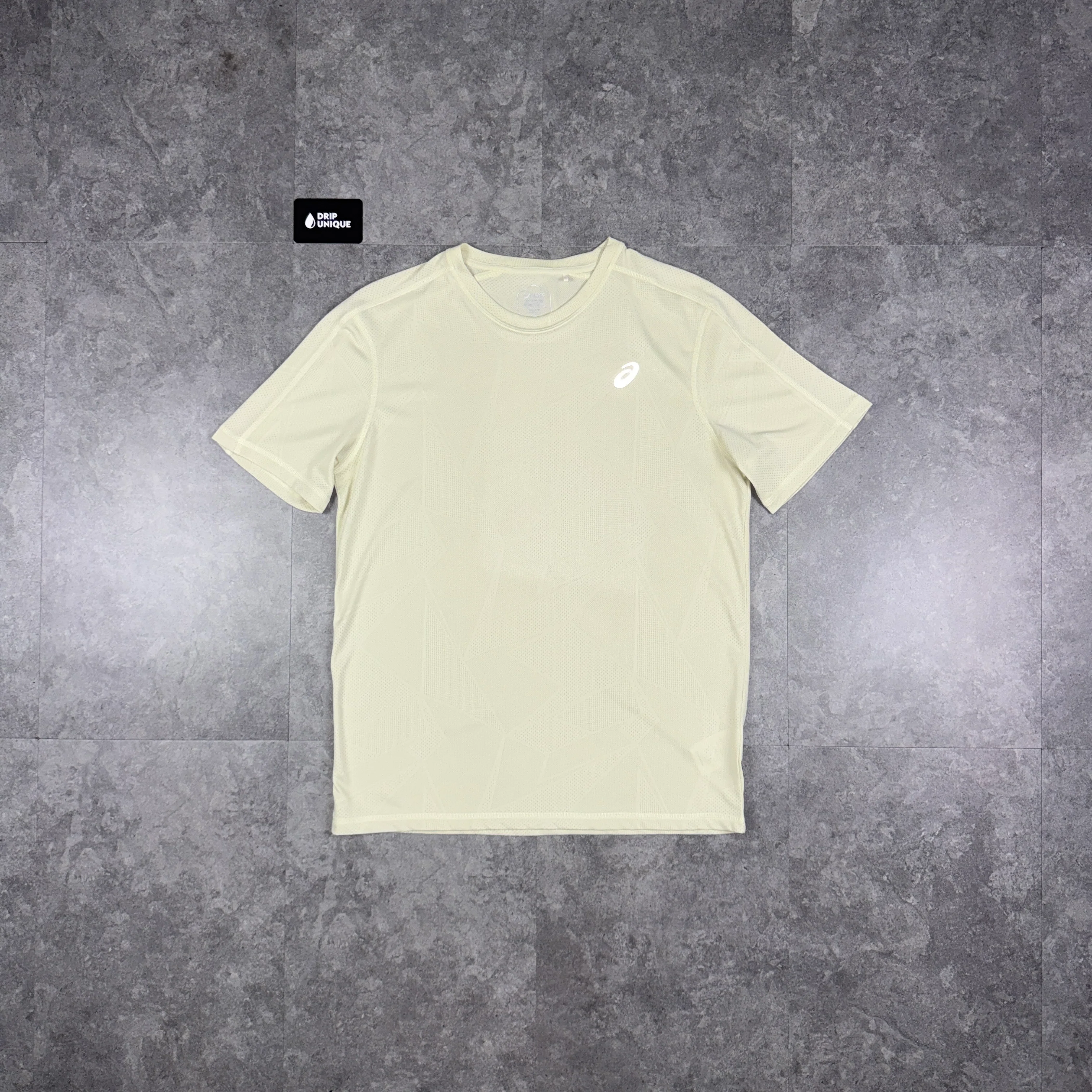 Asics Jacquard T-Shirt Beige