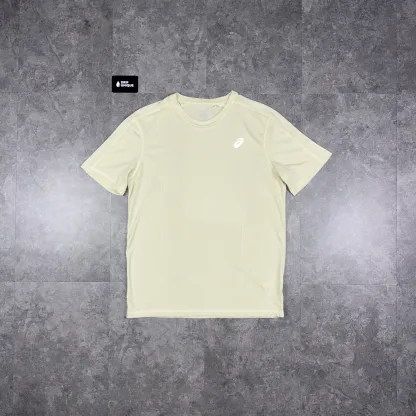 Asics Jacquard T-Shirt Beige