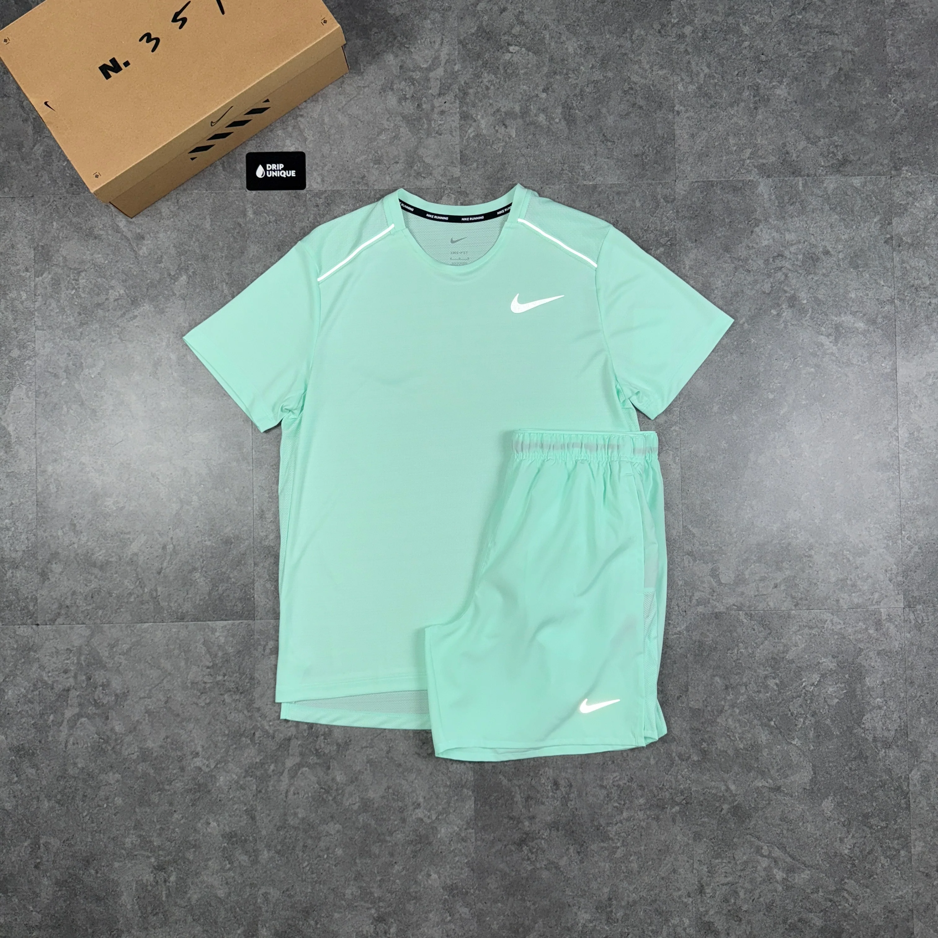 Nike Miler T-Shirt Mint Foam