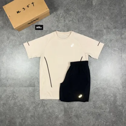 Asics Curve T-Shirt Beige