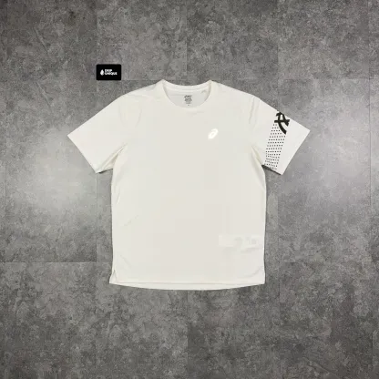 Asics Icon T-Shirt Cream & Brown