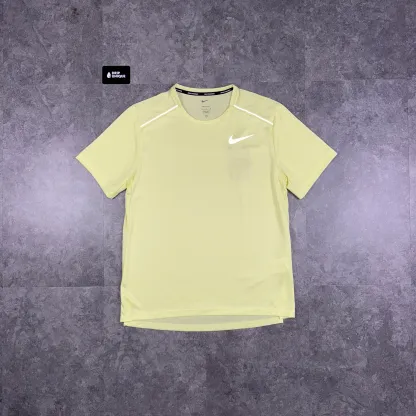 Nike Miler T-Shirt Washed Volt