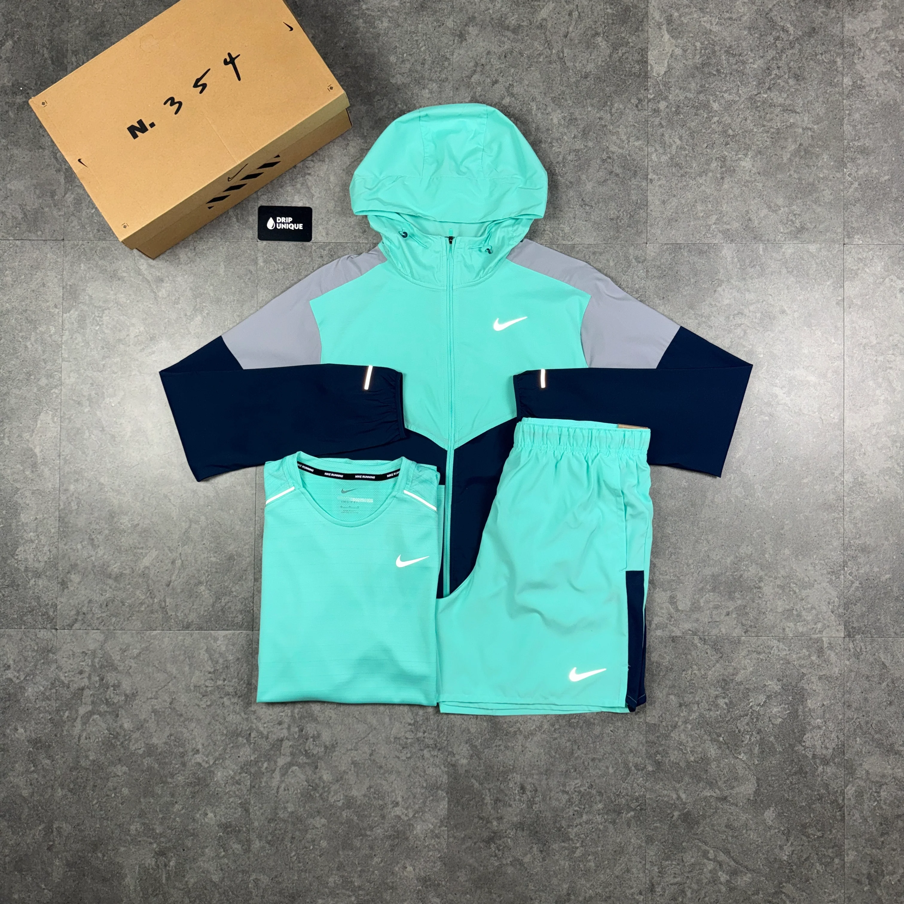 Nike Miler T-Shirt Turquoise