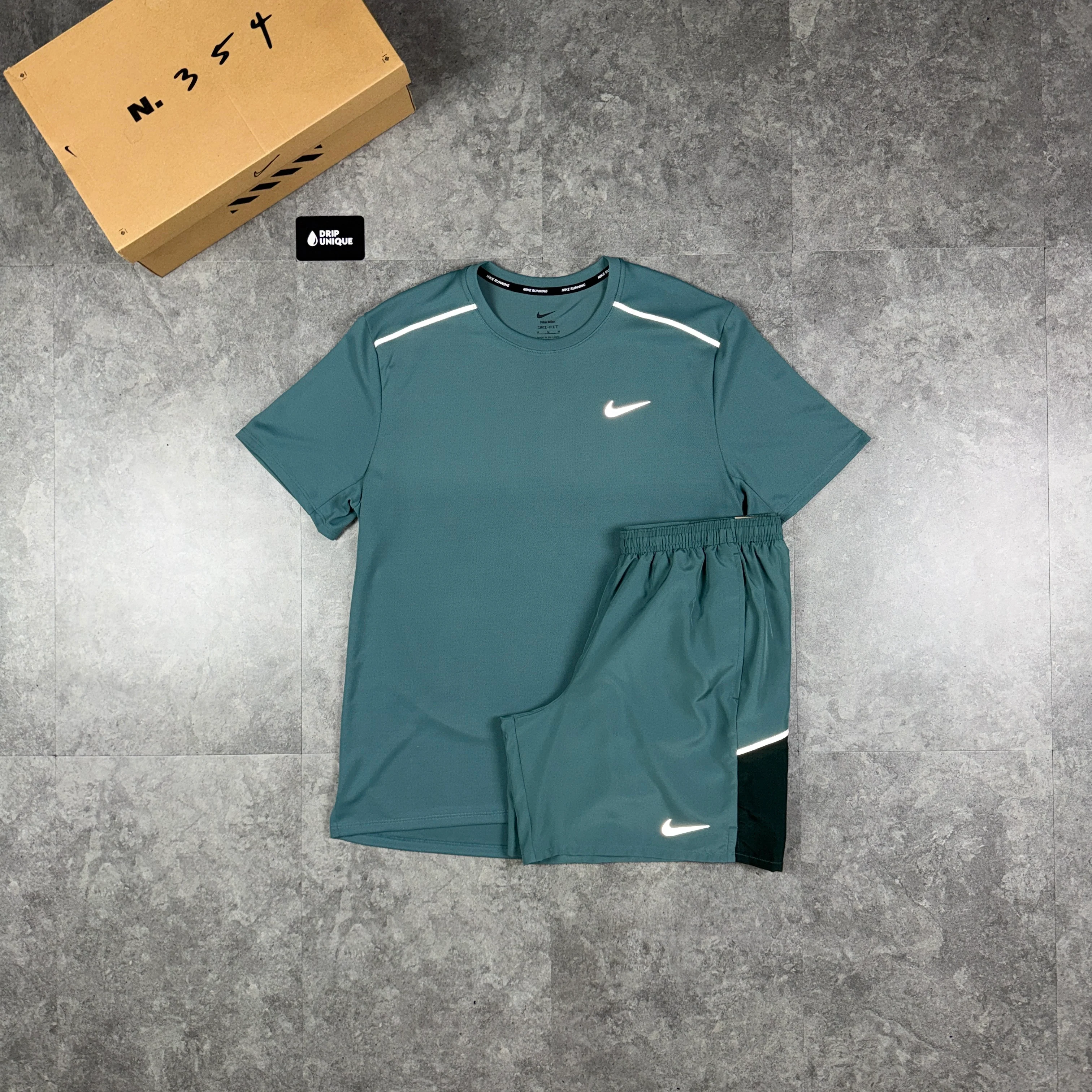 Nike Miler 3.0 T-Shirt Mineral Slate