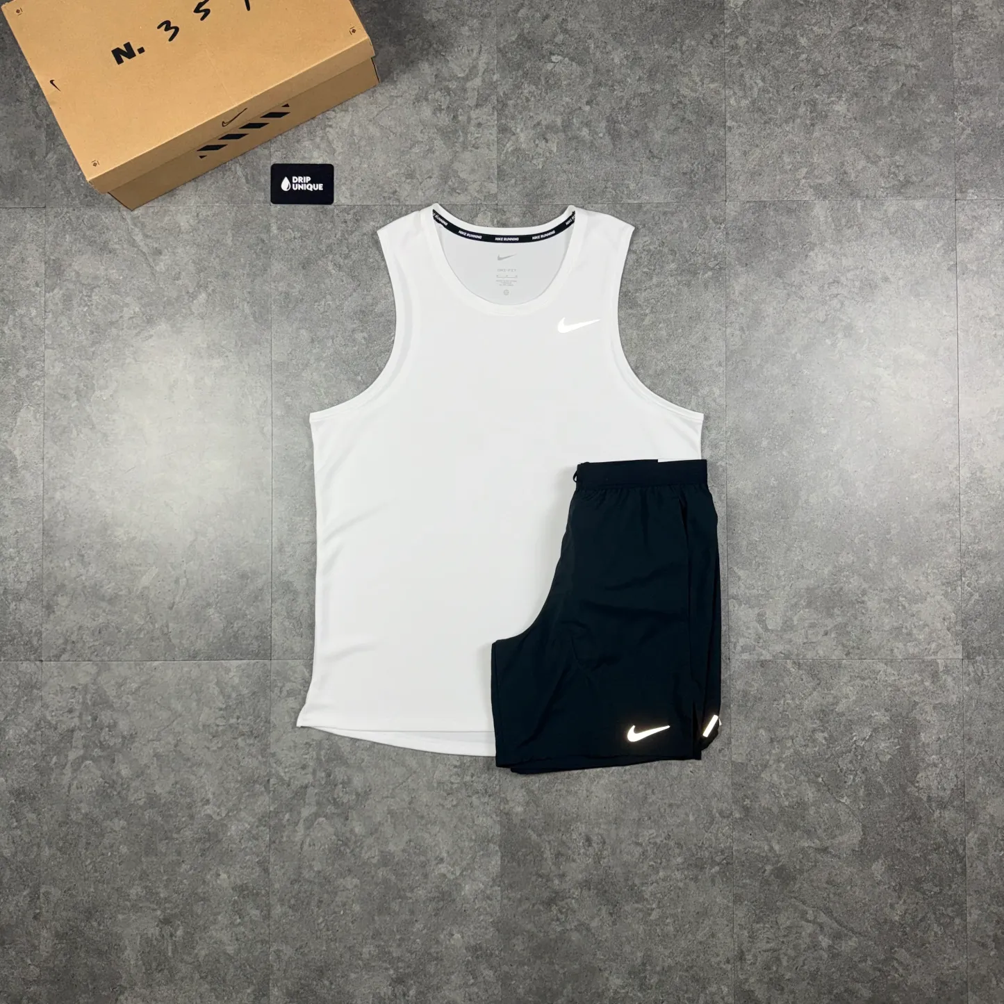 Nike Miler 2.0 Vest White