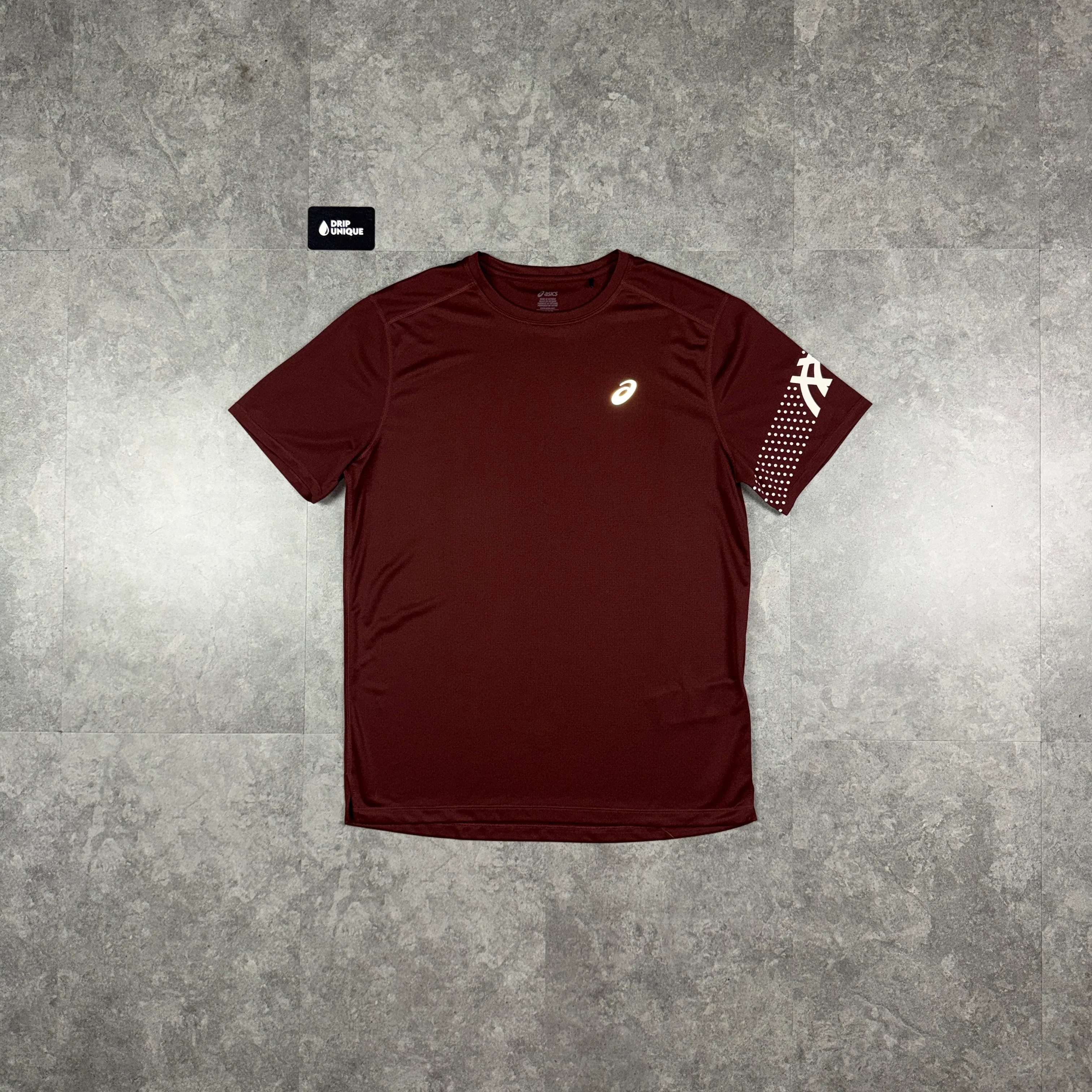 Asics Icon T-Shirt Maroon