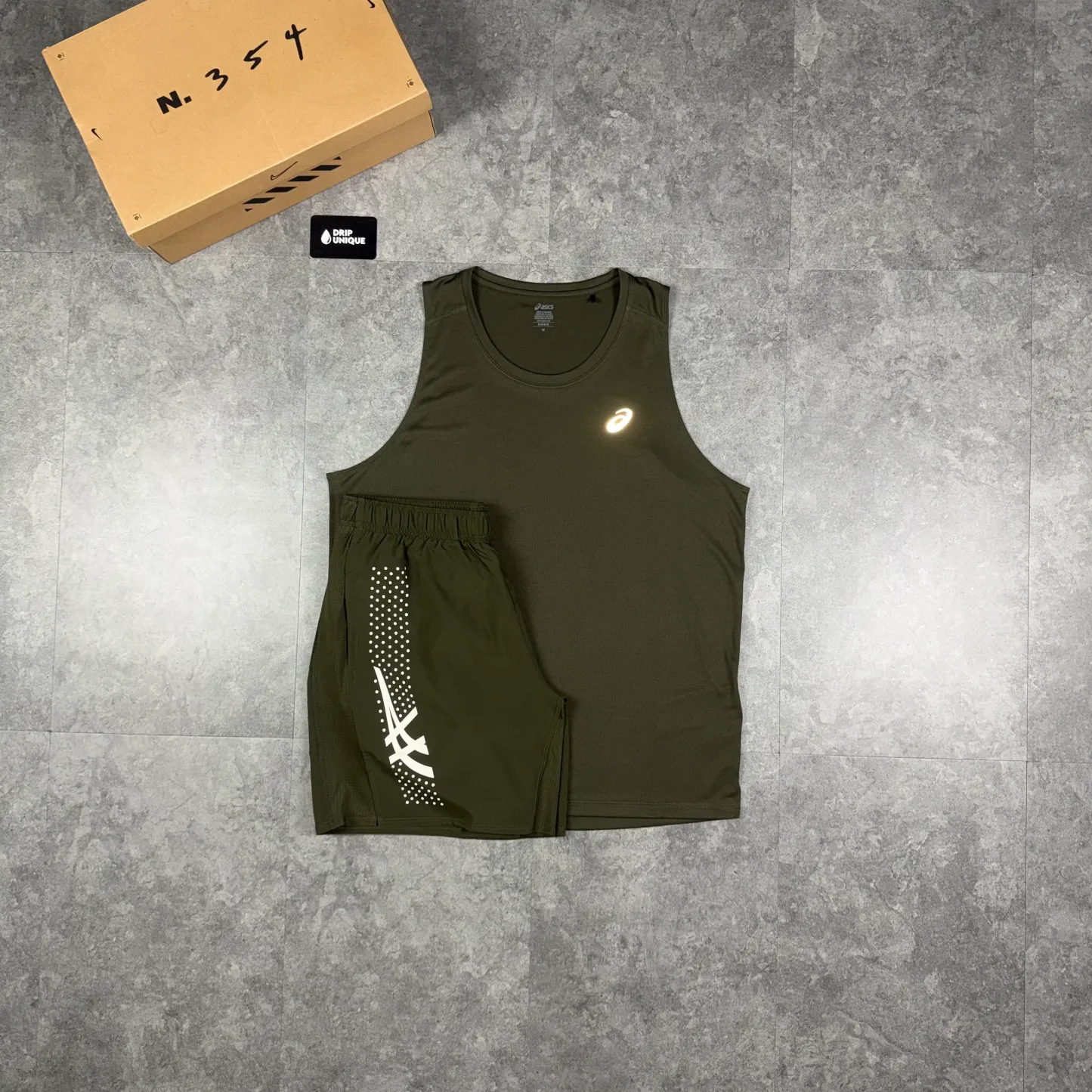 Asics Core Vest Brown