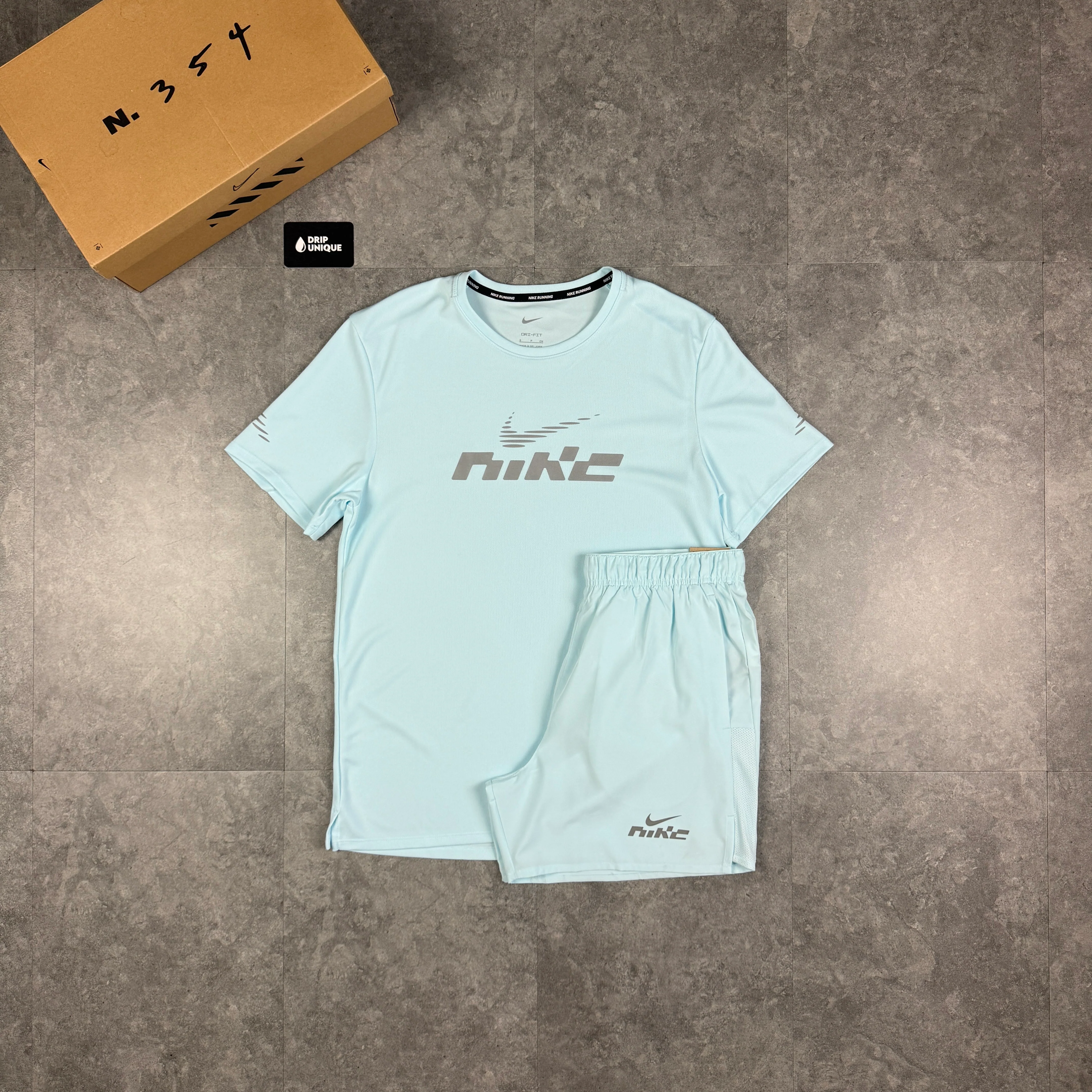 Nike Miler Flash T-Shirt Armoury Blue
