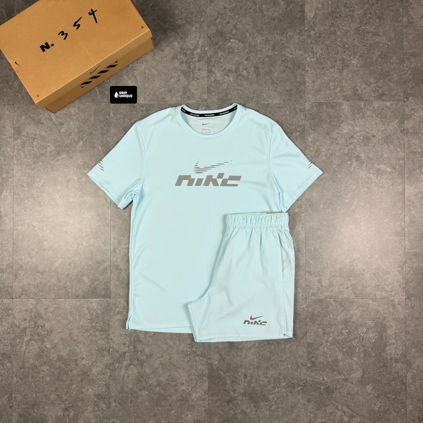 Nike Miler Flash T-Shirt Armoury Blue