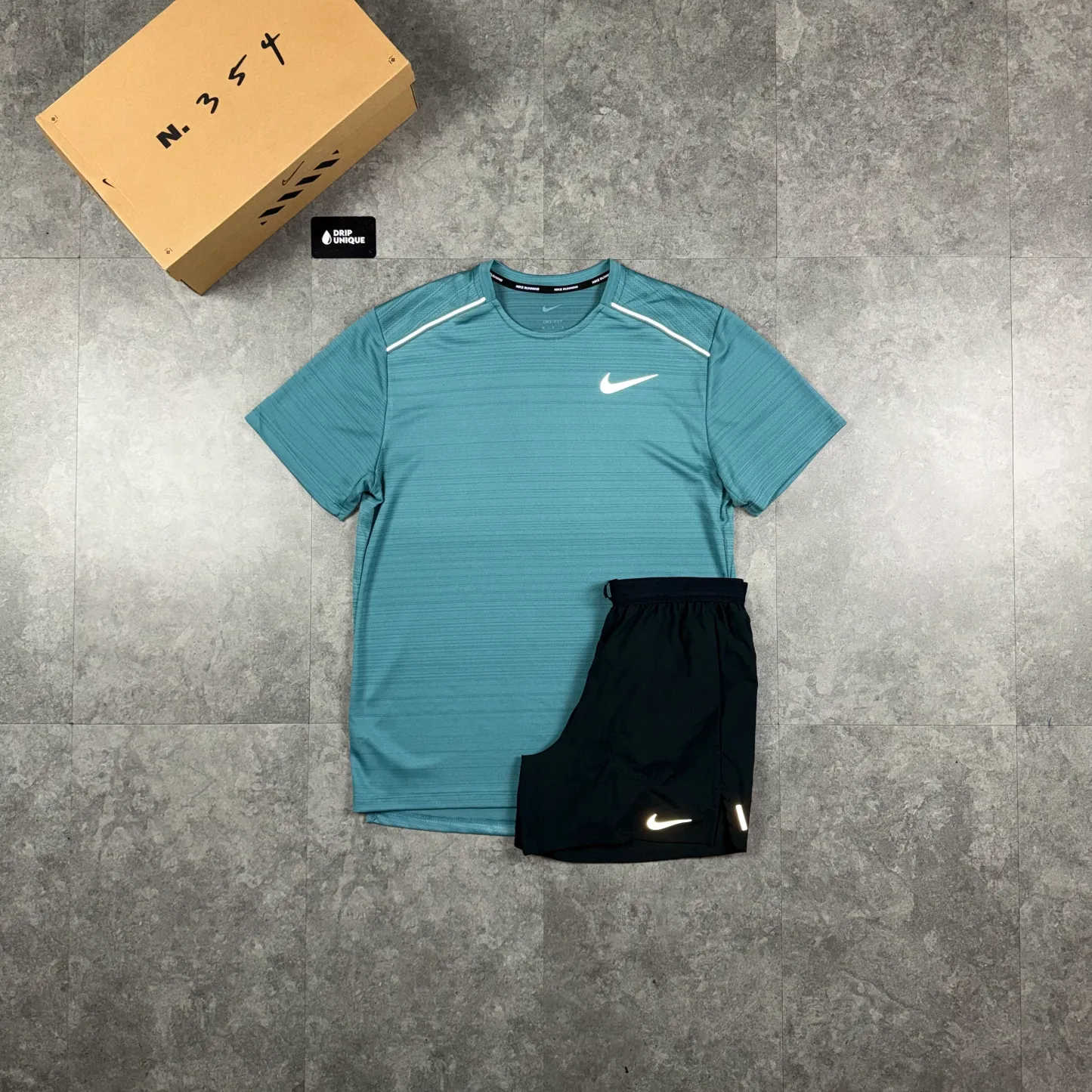 Nike Miler T-Shirt Mineral Teal