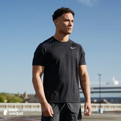 Nike Miler T-Shirt Black