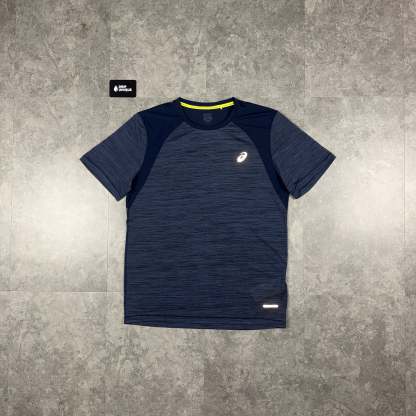 Asics Road T-Shirt Navy Blue