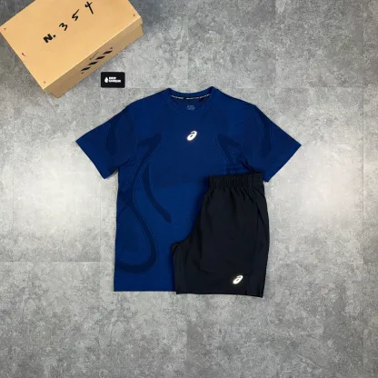 Asics Seamless Performance T-Shirt Midnight Navy