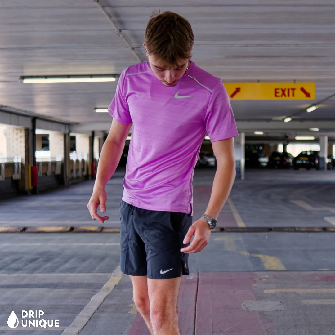 Nike Miler T-Shirt Lilac