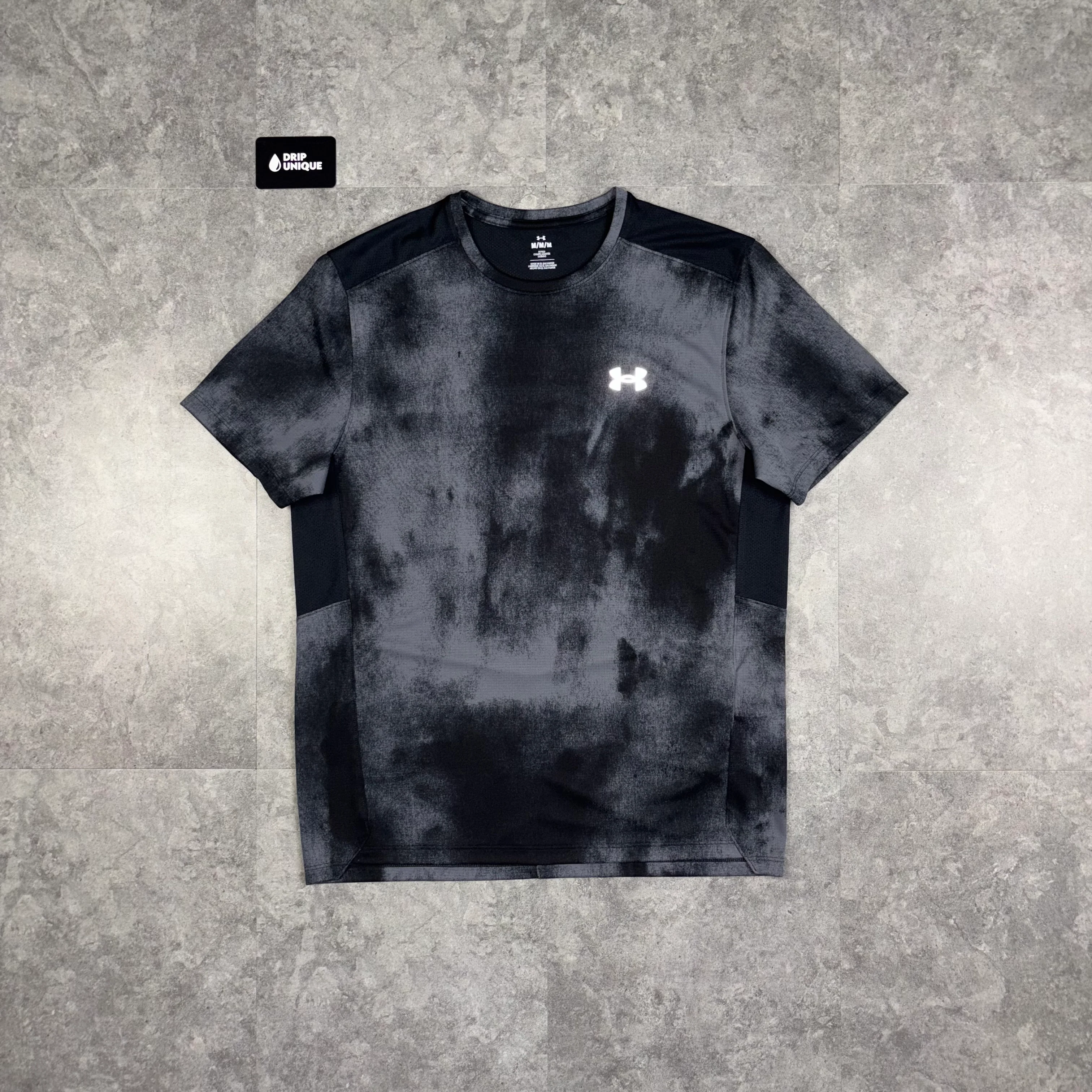 Under Armour Speed Stride T-Shirt Black Smoke