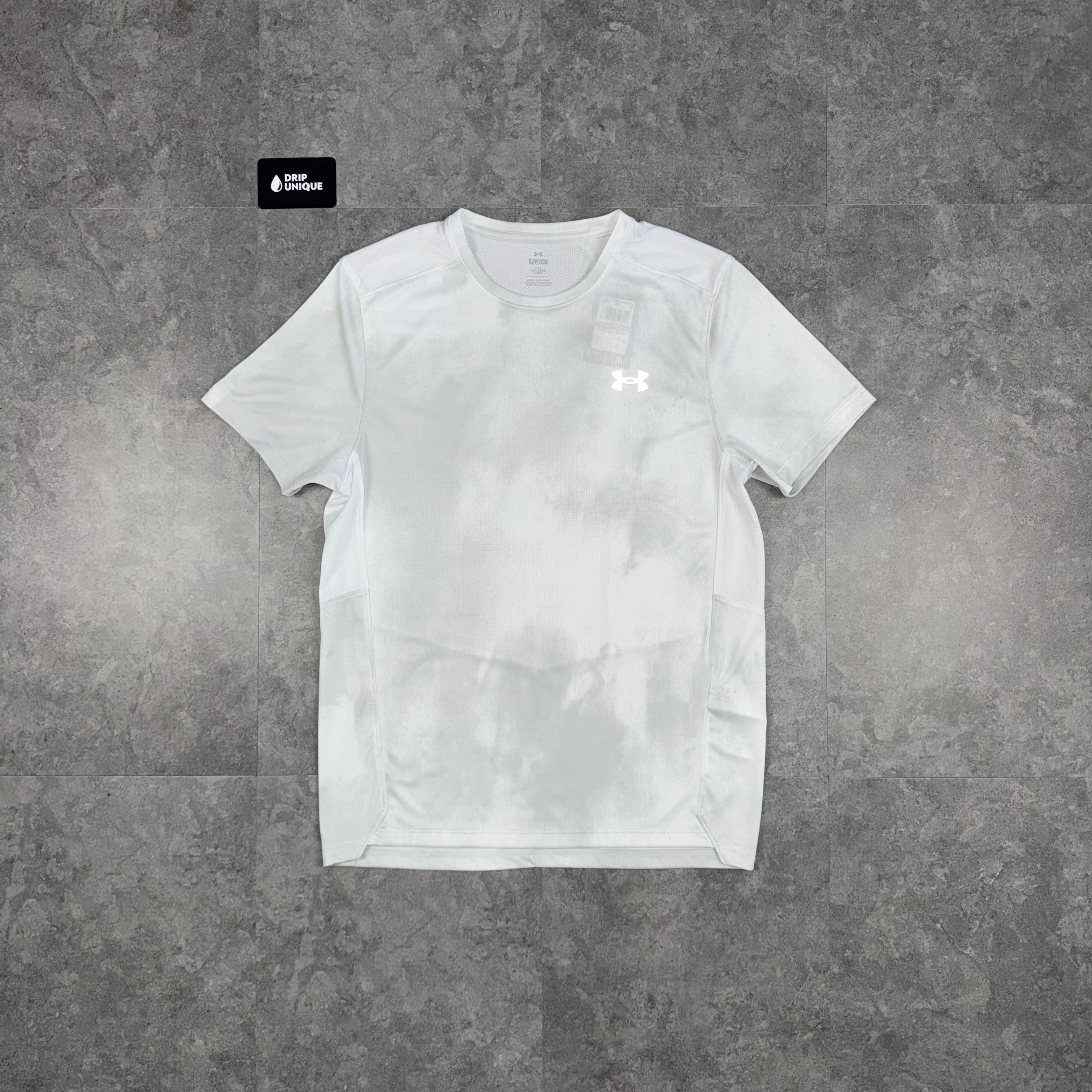 Under Armour Speed Stride T-Shirt White Smoke