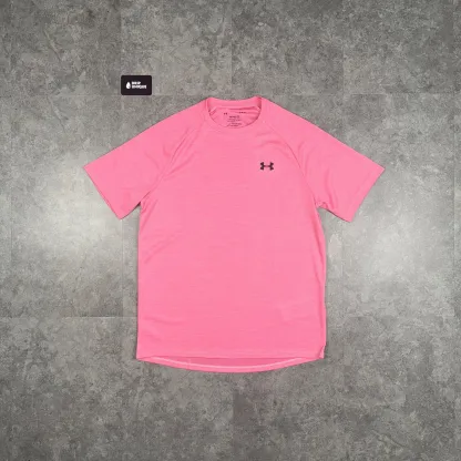 Under Armour Woven T-Shirt Pink