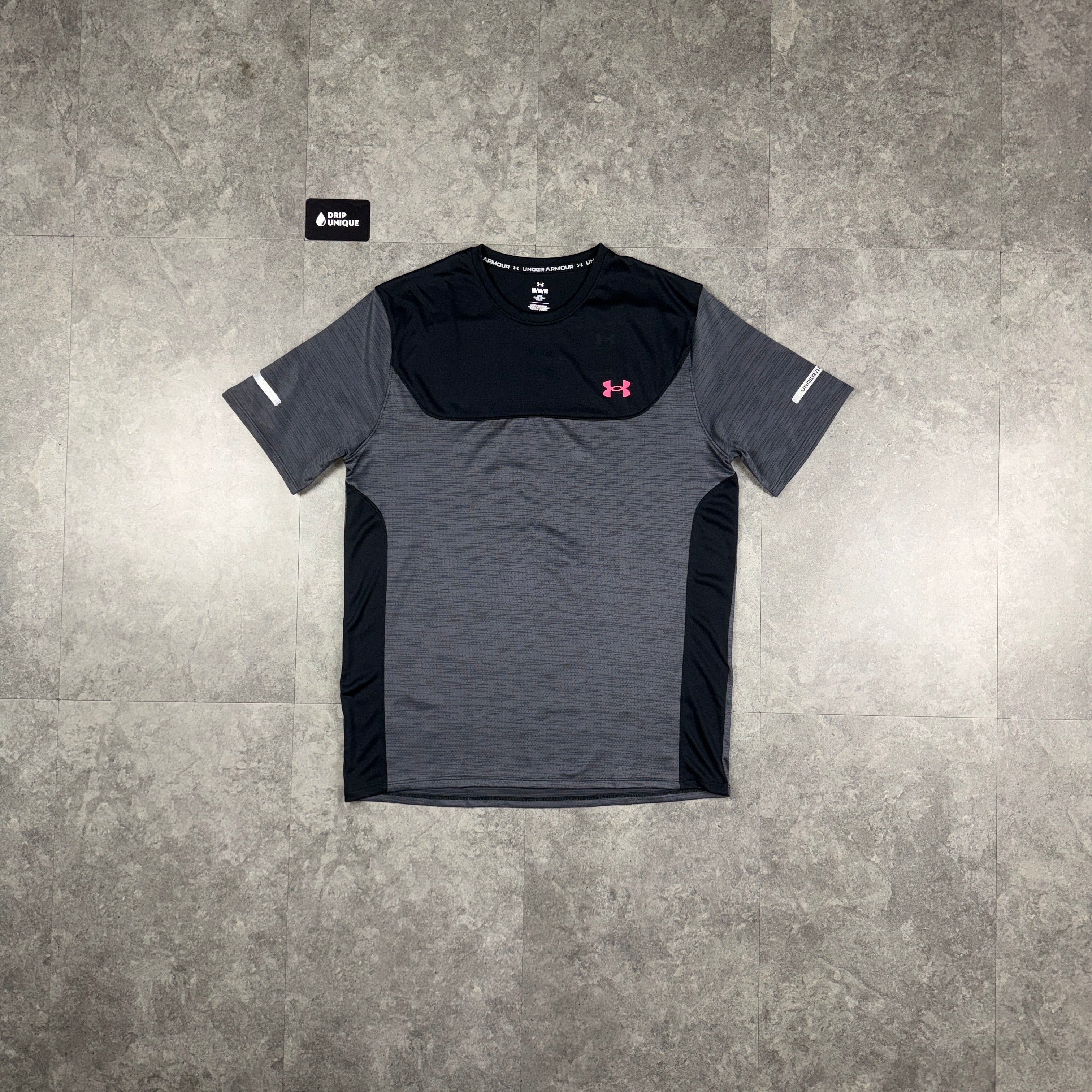Under Armour Tech Utility T-Shirt Black / Pink