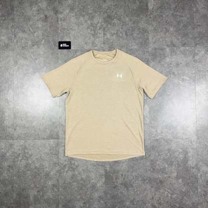 Under Armour Textured T-Shirt Beige