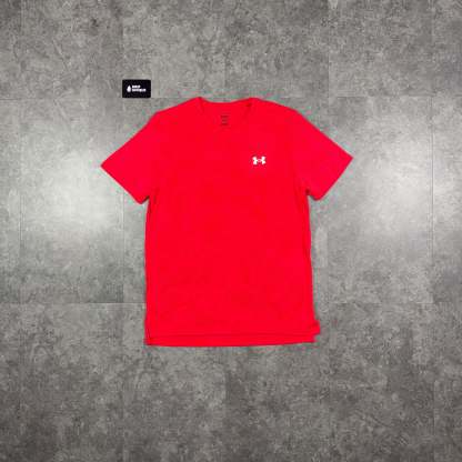 Under Armour Tech Camo T-Shirt Crimson Red