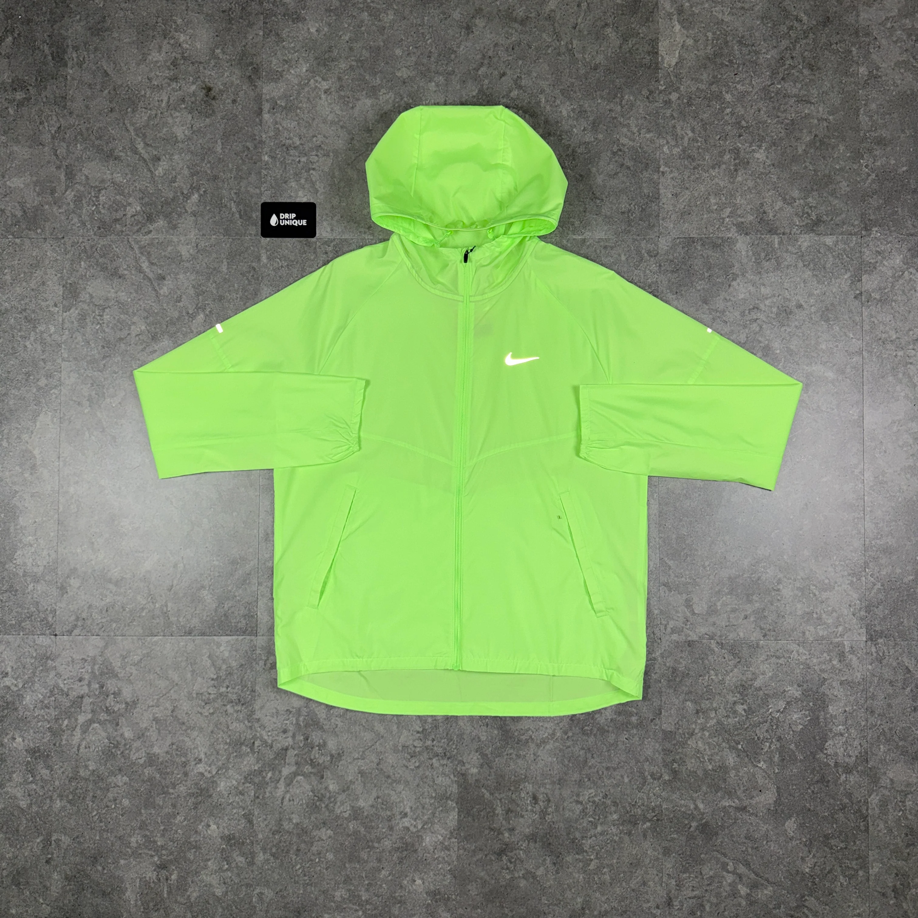 Nike Repel Miler Windrunner Jacket Ghost Green