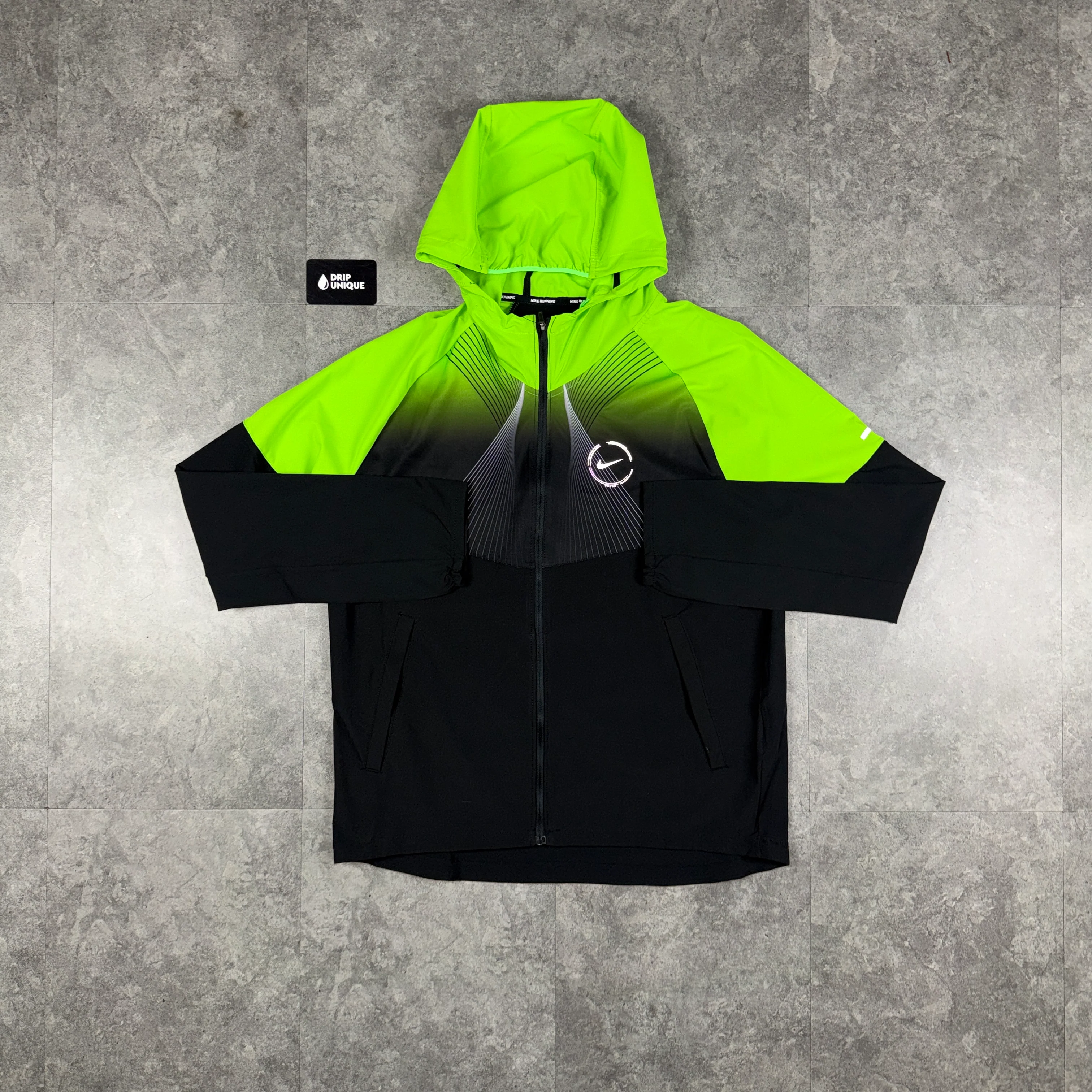 Nike Repel Miler Windrunner Jacket Neon