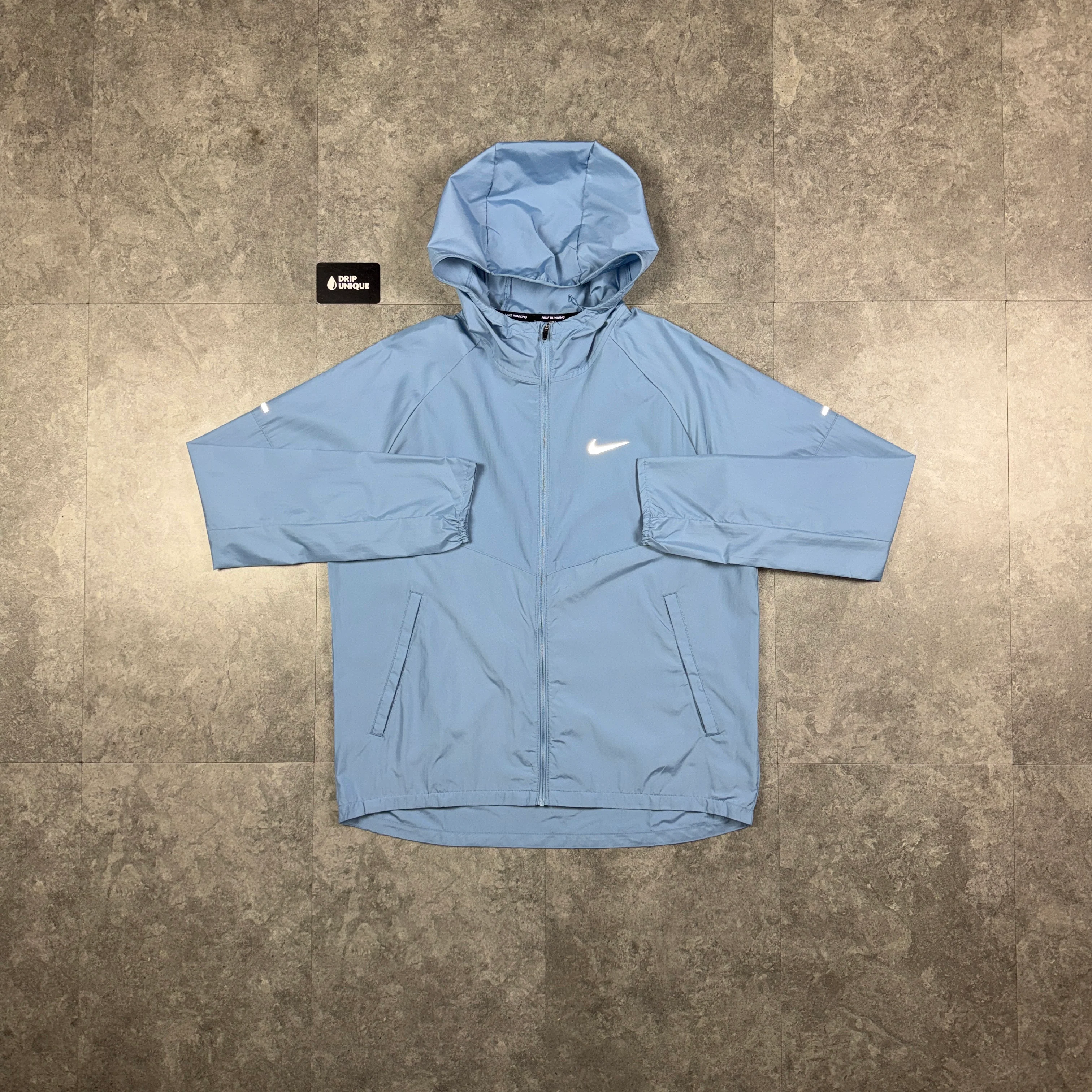 Nike Repel Miler Windrunner Jacket Worn Blue