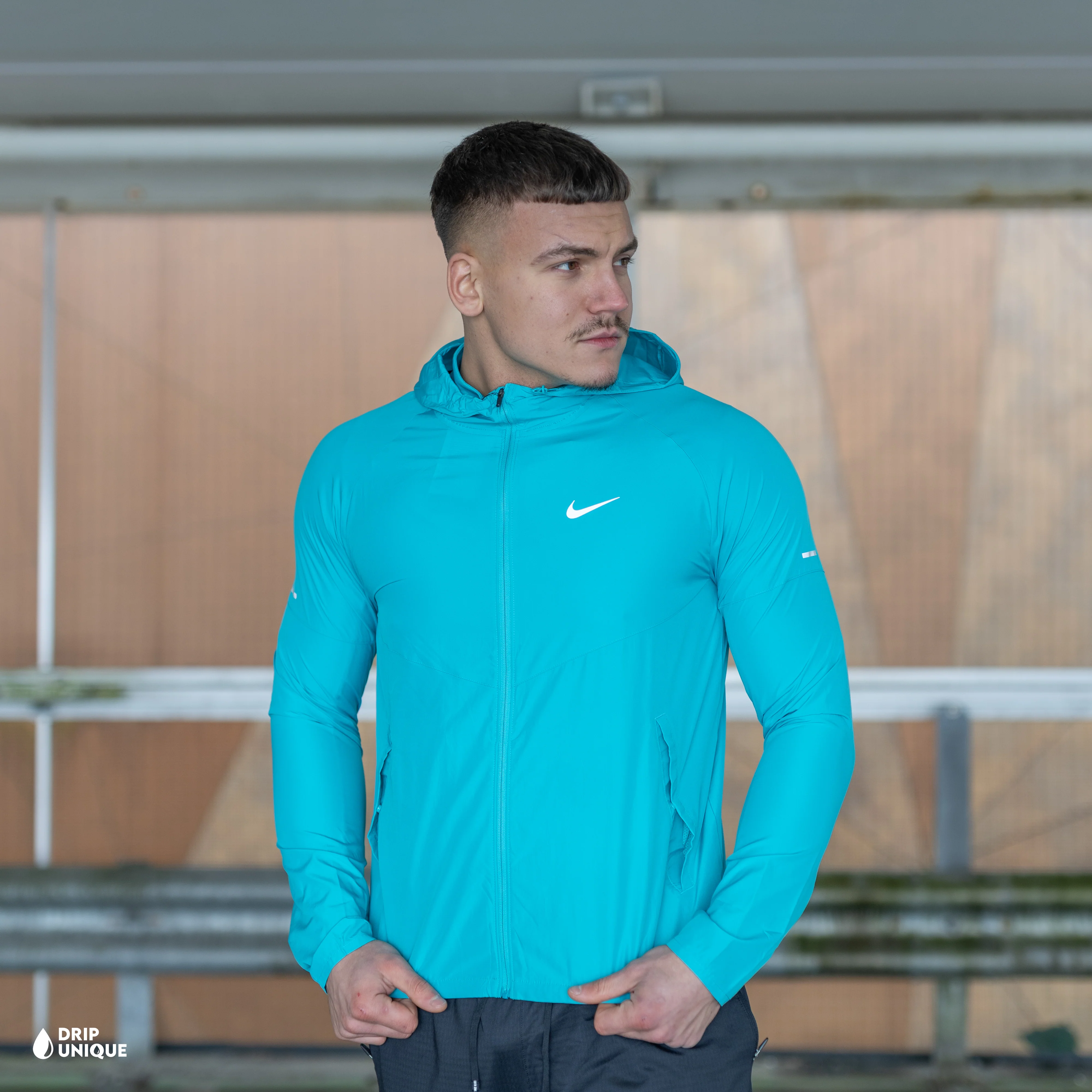 Nike Repel Miler Windrunner Jacket Dusty Cactus