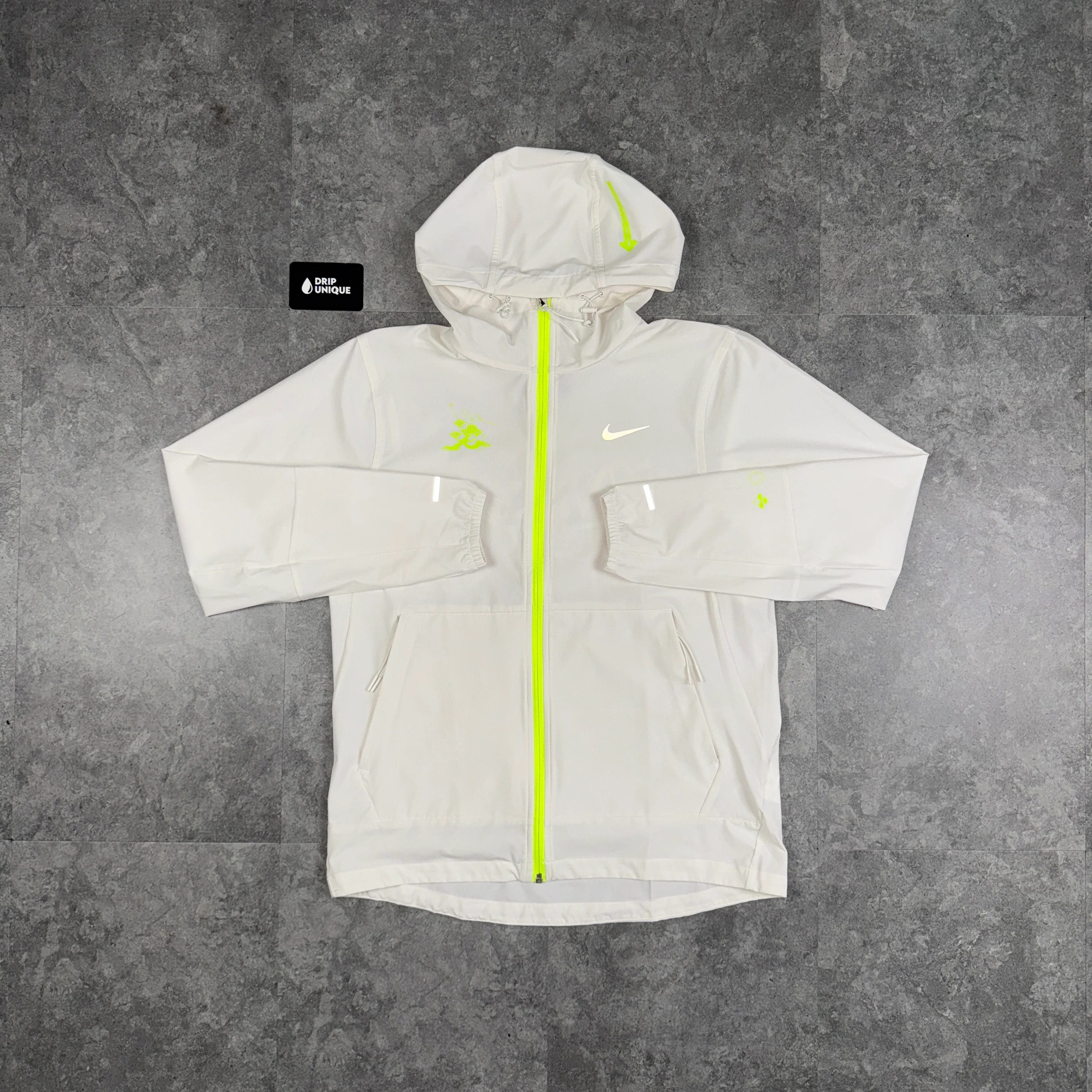 Nike Repel “Just Do It” Windrunner Jacket White