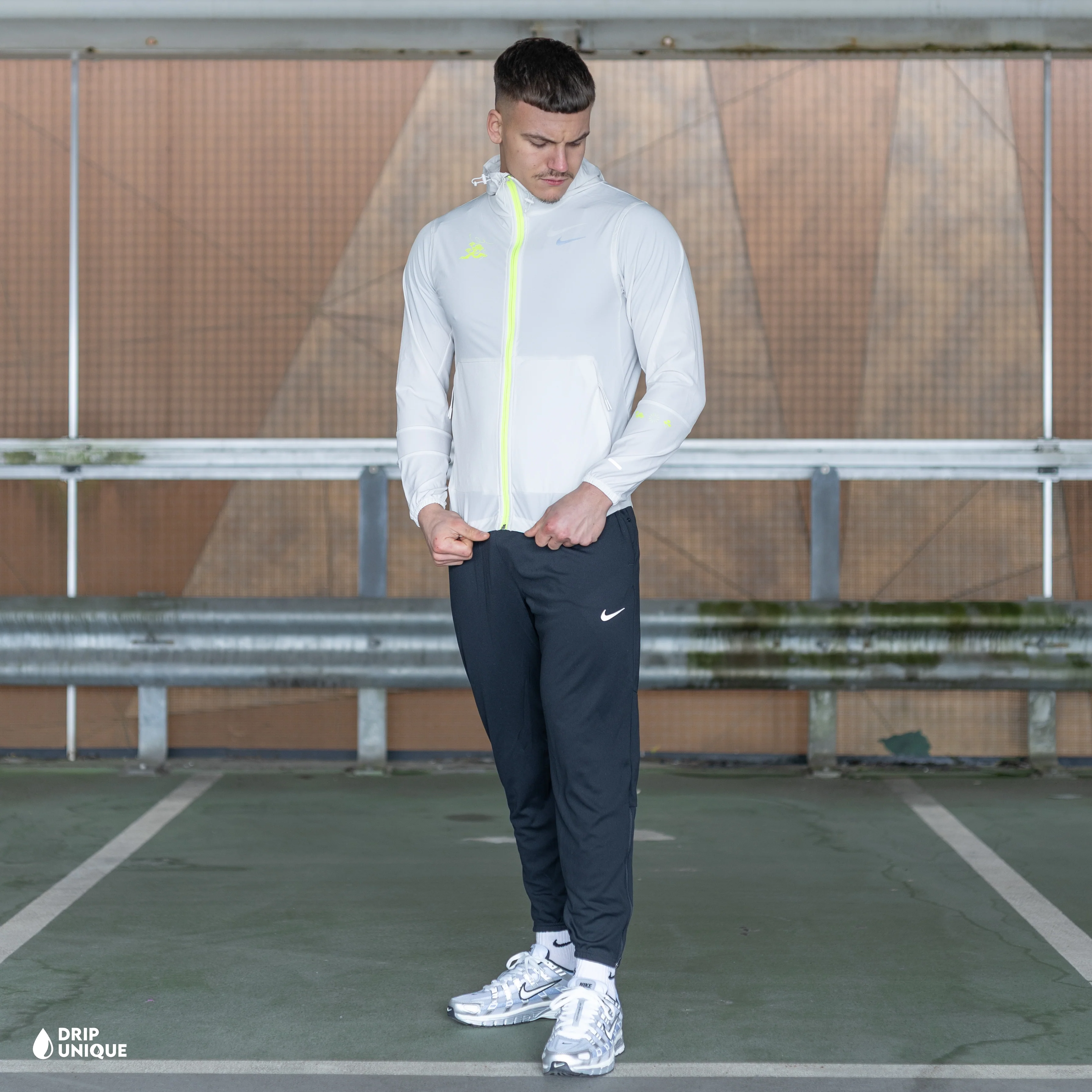 Nike Repel “Just Do It” Windrunner Jacket White