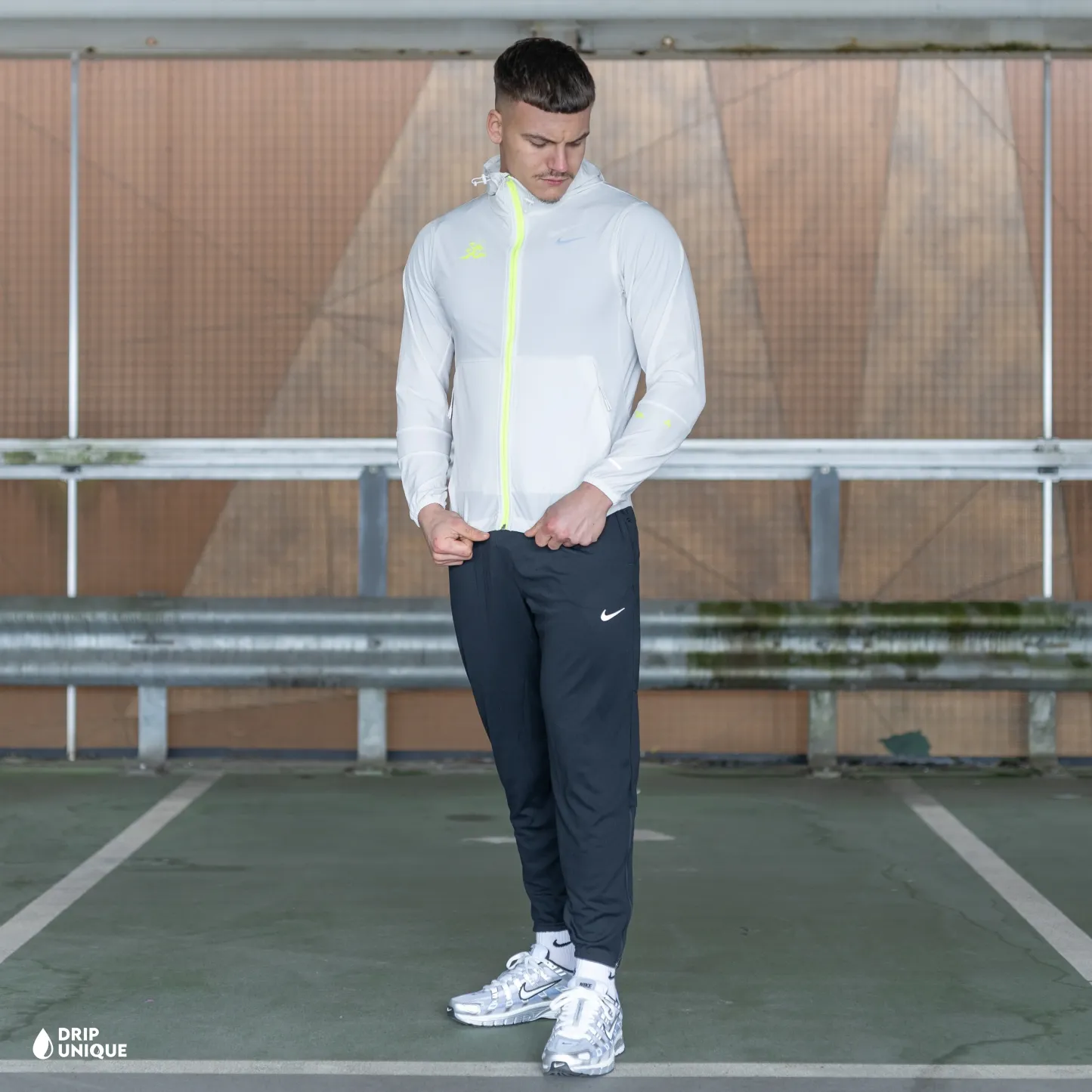 Nike Repel “Just Do It” Windrunner Jacket White