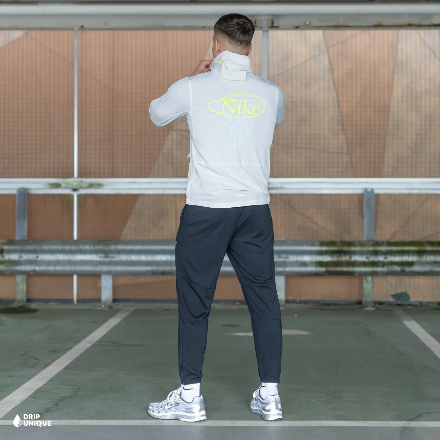 Nike Repel “Just Do It” Windrunner Jacket White