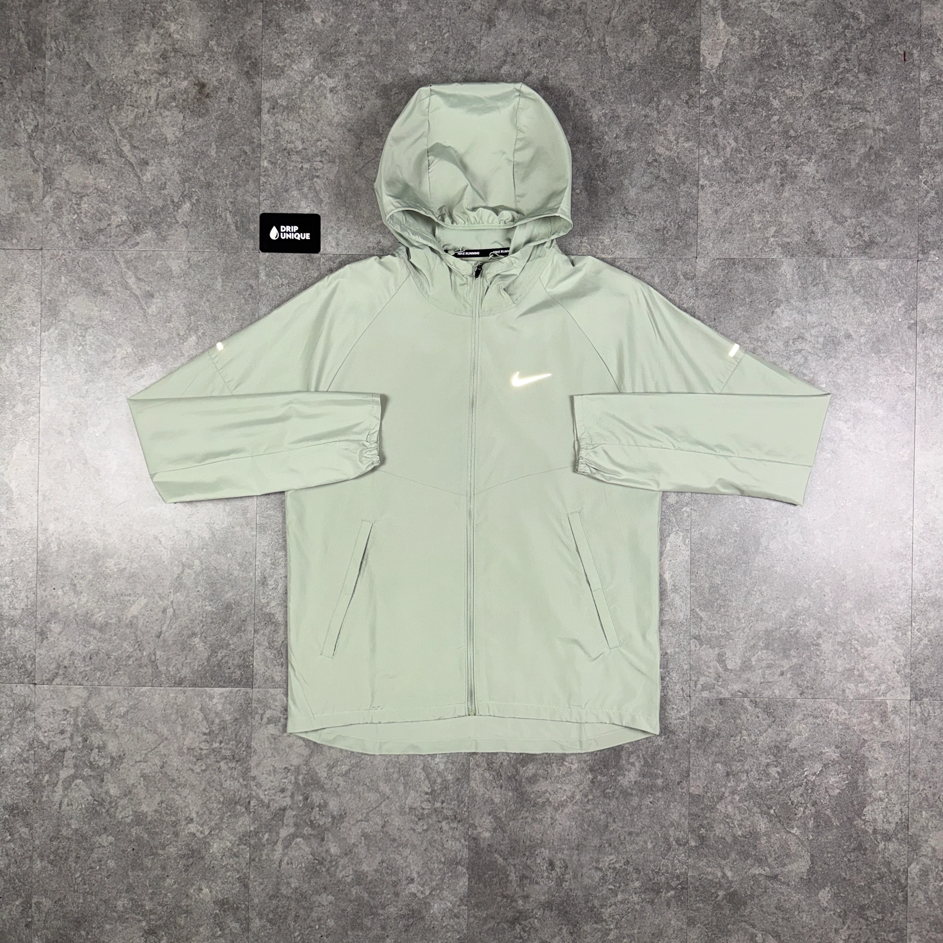 Nike Repel Miler Windrunner Jacket Jade Green