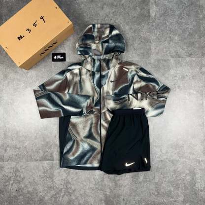 Nike Repel Miler Windrunner Jacket Black Multicolour