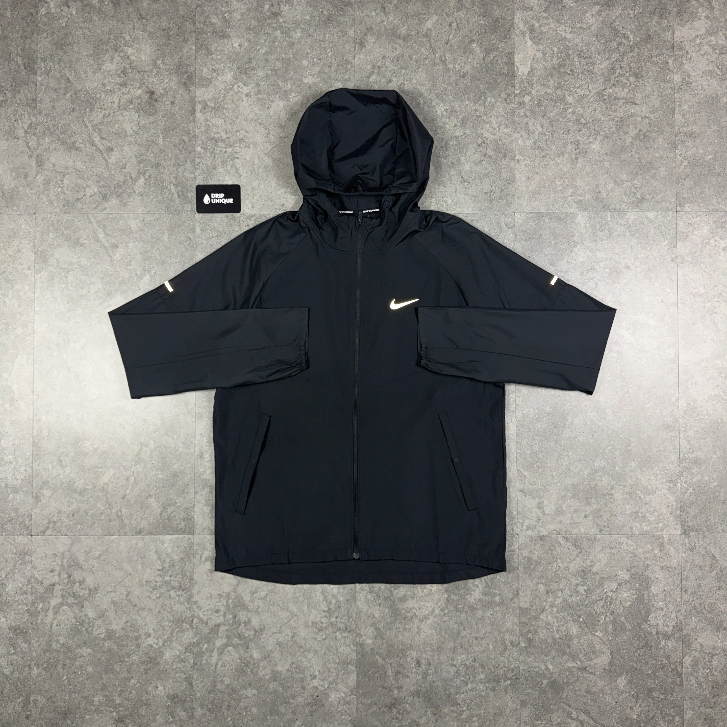 Nike Repel Miler Windrunner Jacket Black