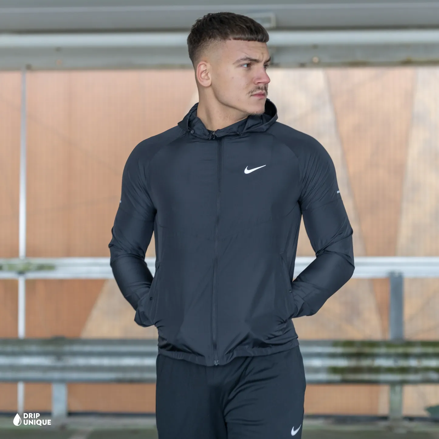 Nike Repel Miler Windrunner Jacket Black