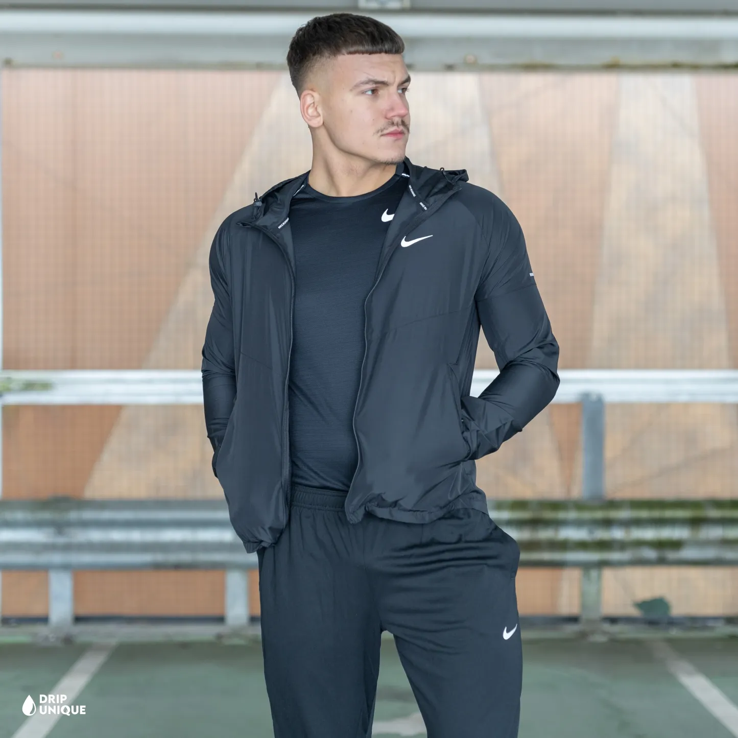 Nike Repel Miler Windrunner Jacket Black