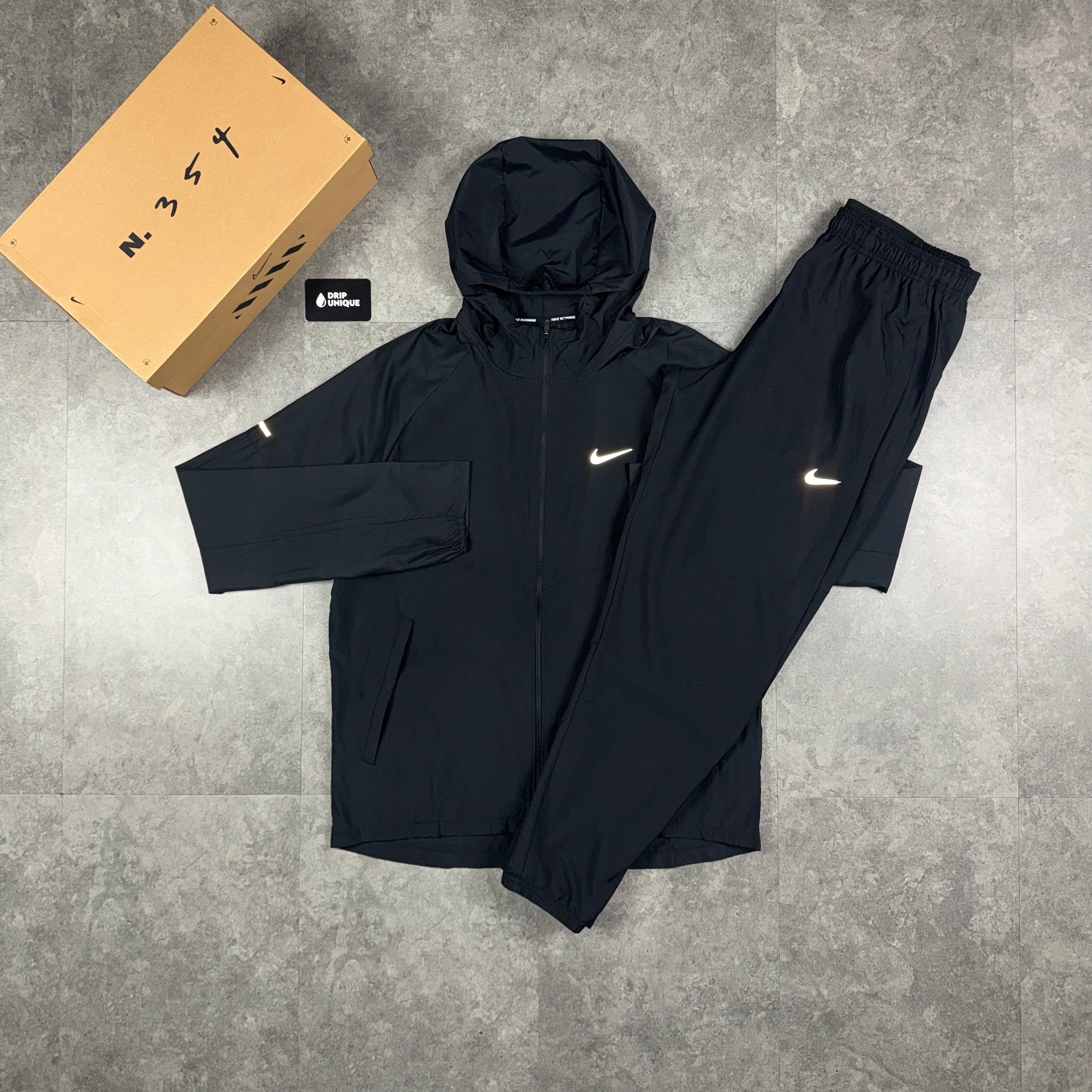 Nike Repel Miler Windrunner Jacket Black
