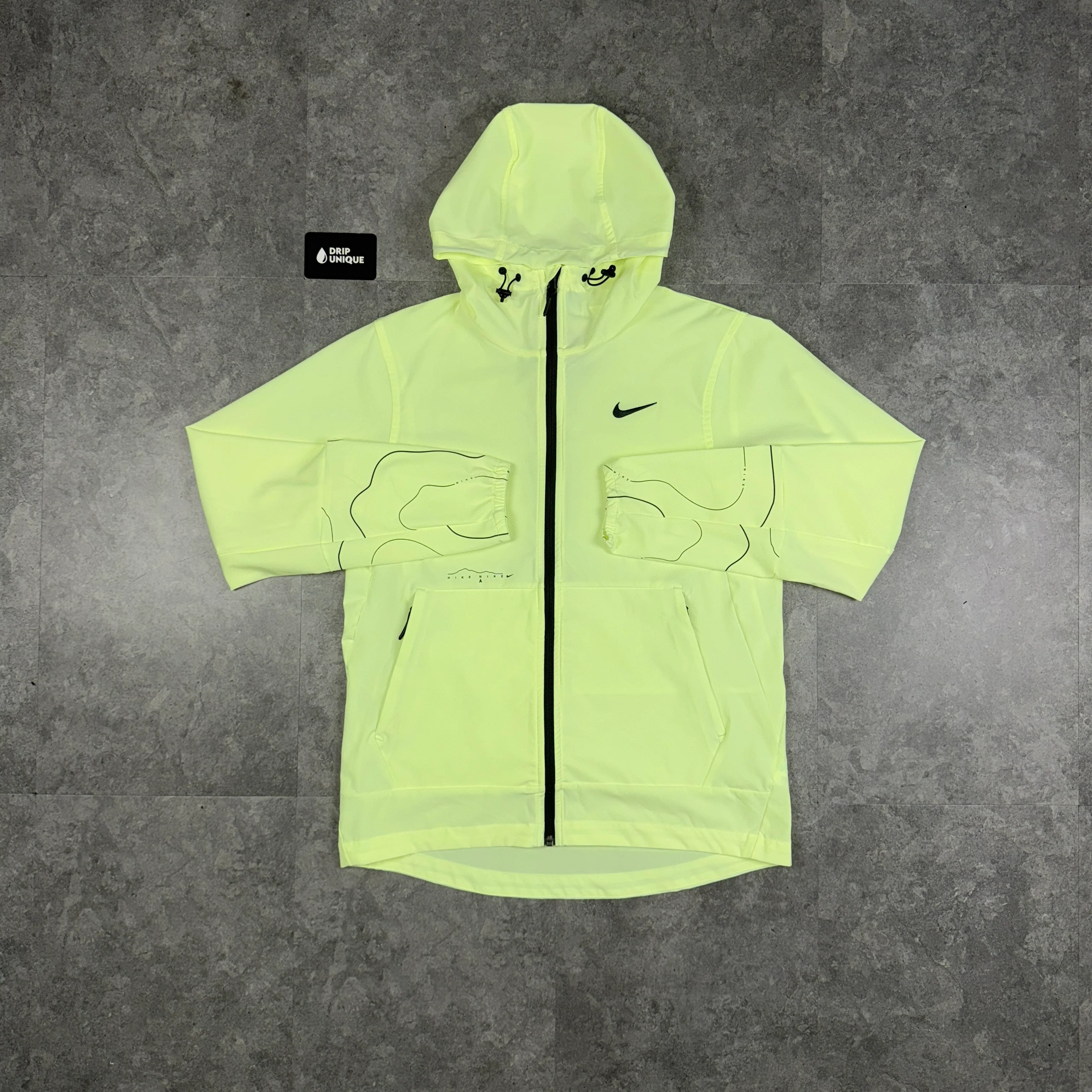 Nike Repel “Just Do It” Windrunner Jacket Barely Volt