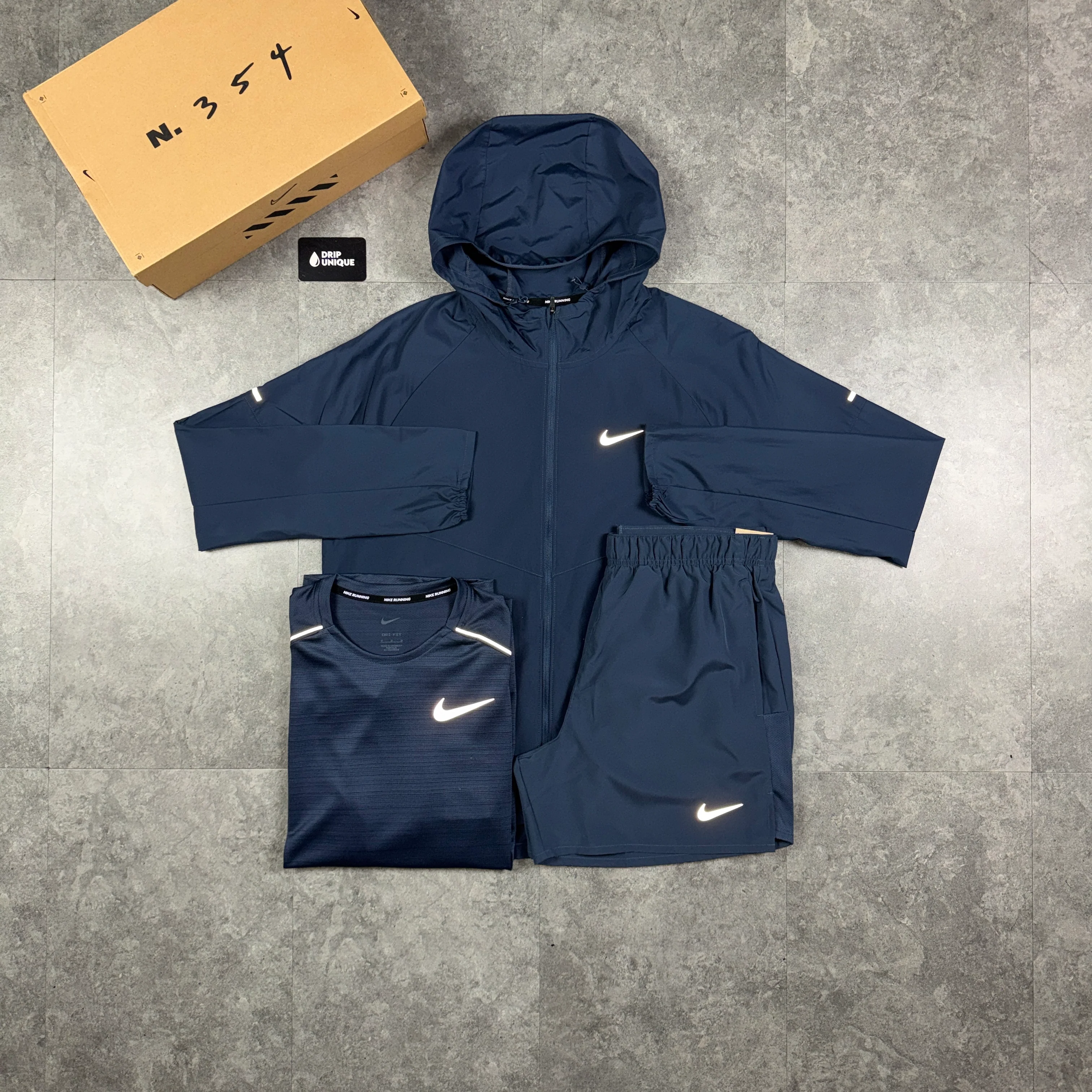Nike Repel Miler Windrunner Jacket Thunder Blue