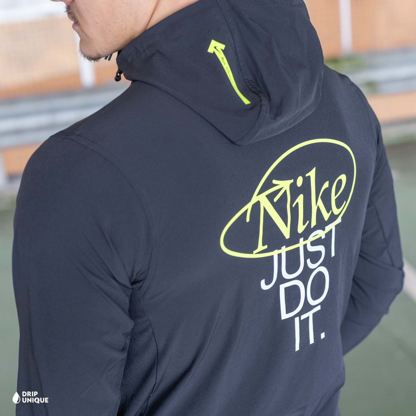 Nike Repel “Just Do It” Windrunner Jacket Black