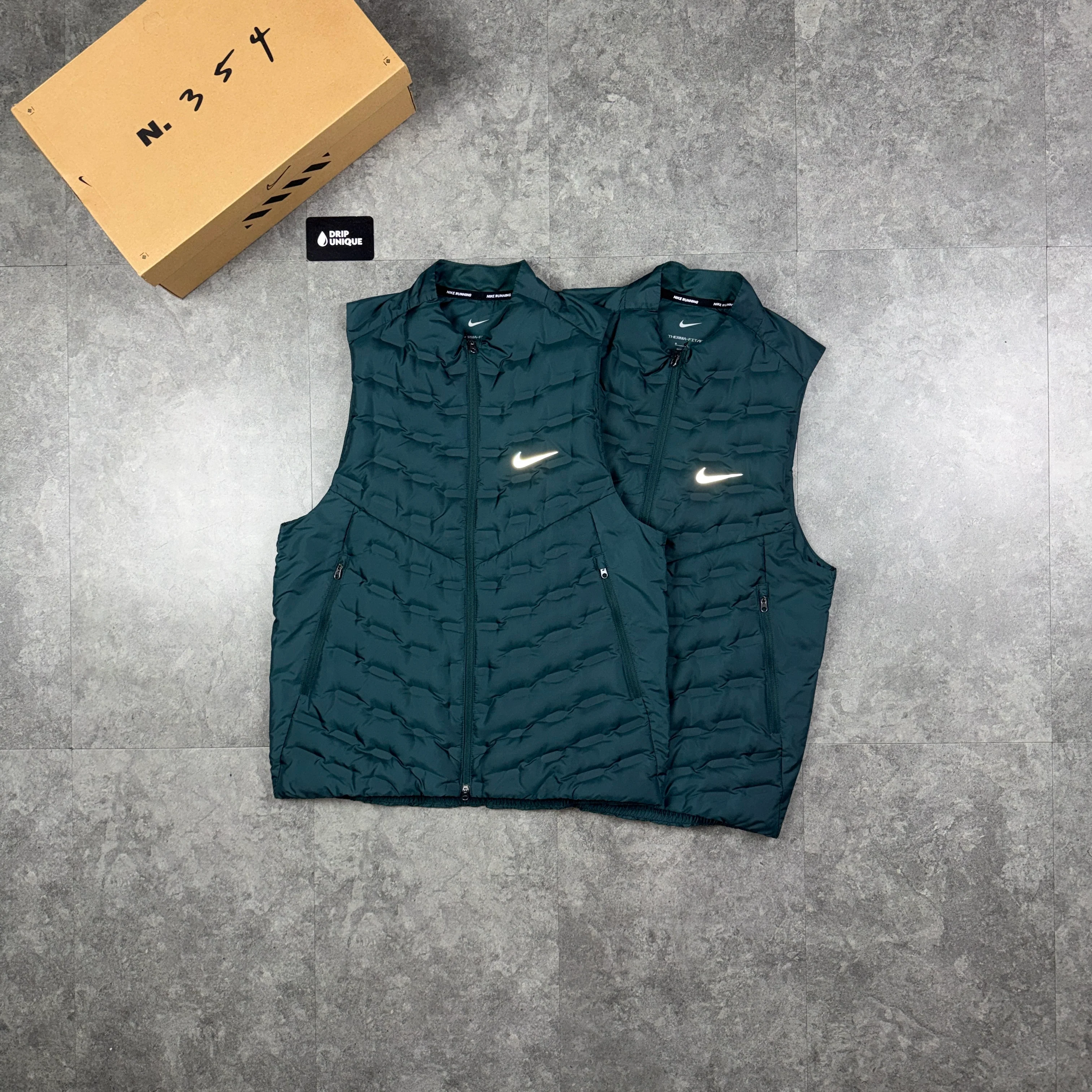 Nike Therma-Fit ADV Repel Gilet Deep Jungle