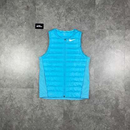 Nike Aeroloft 800 Gilet Blue