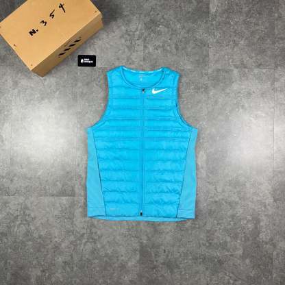 Nike Aeroloft 800 Gilet Blue