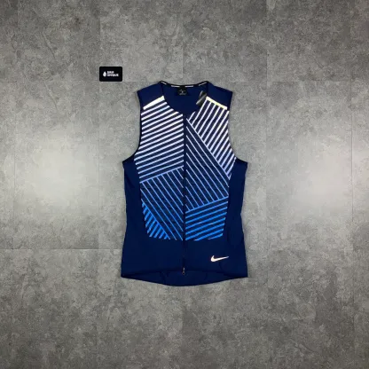 Nike Aeroloft 800 Gilet Reflective Navy
