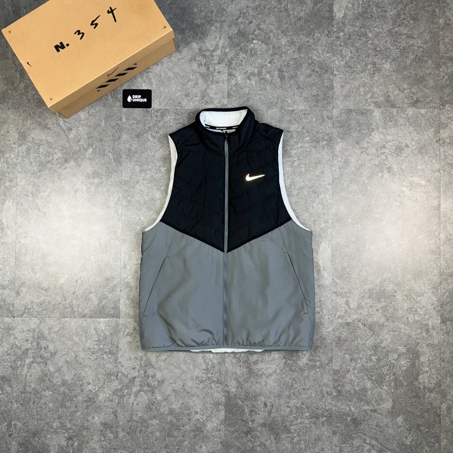 Nike Aerolayer Gilet Black / Grey
