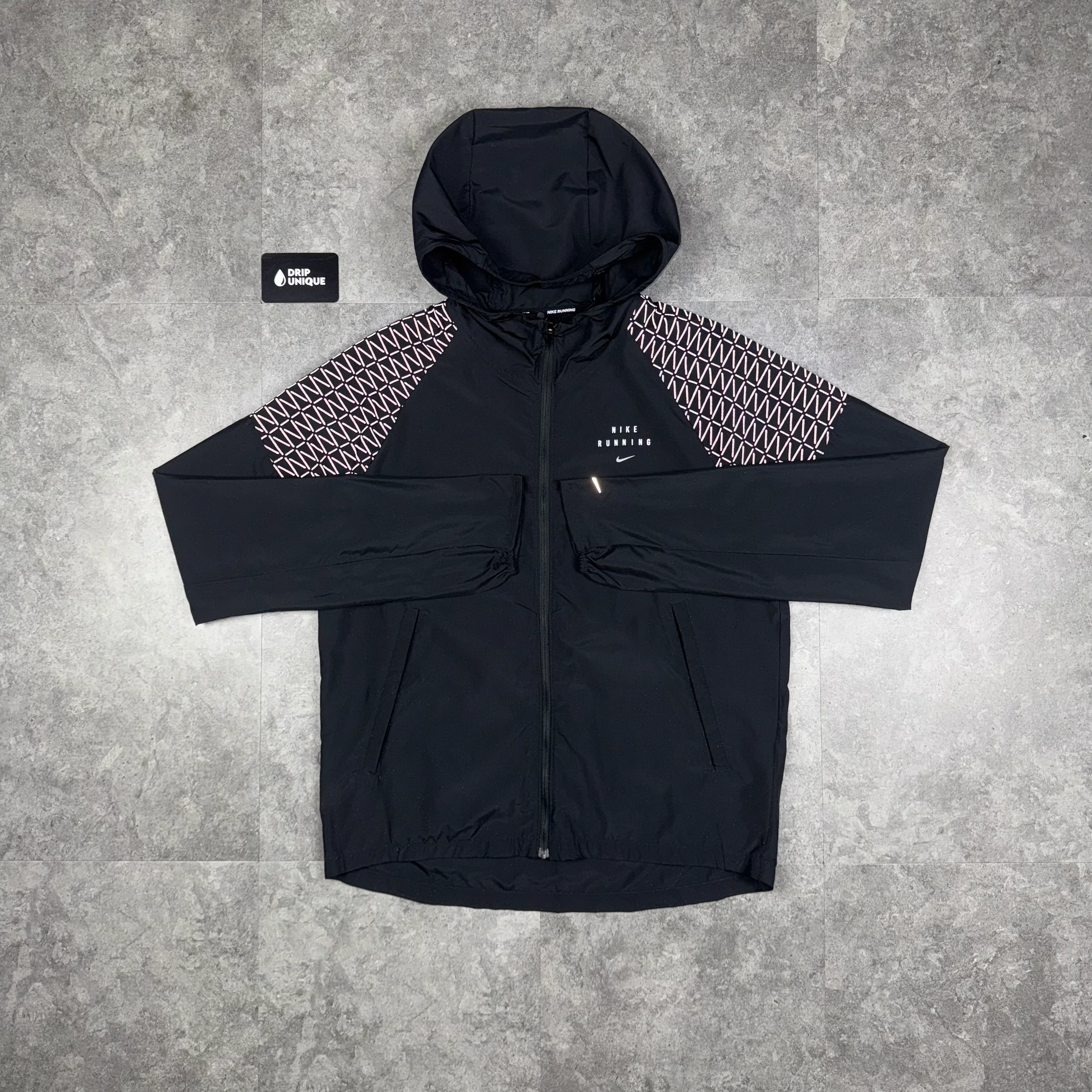 Nike Running Division Flash Windrunner Jacket Black