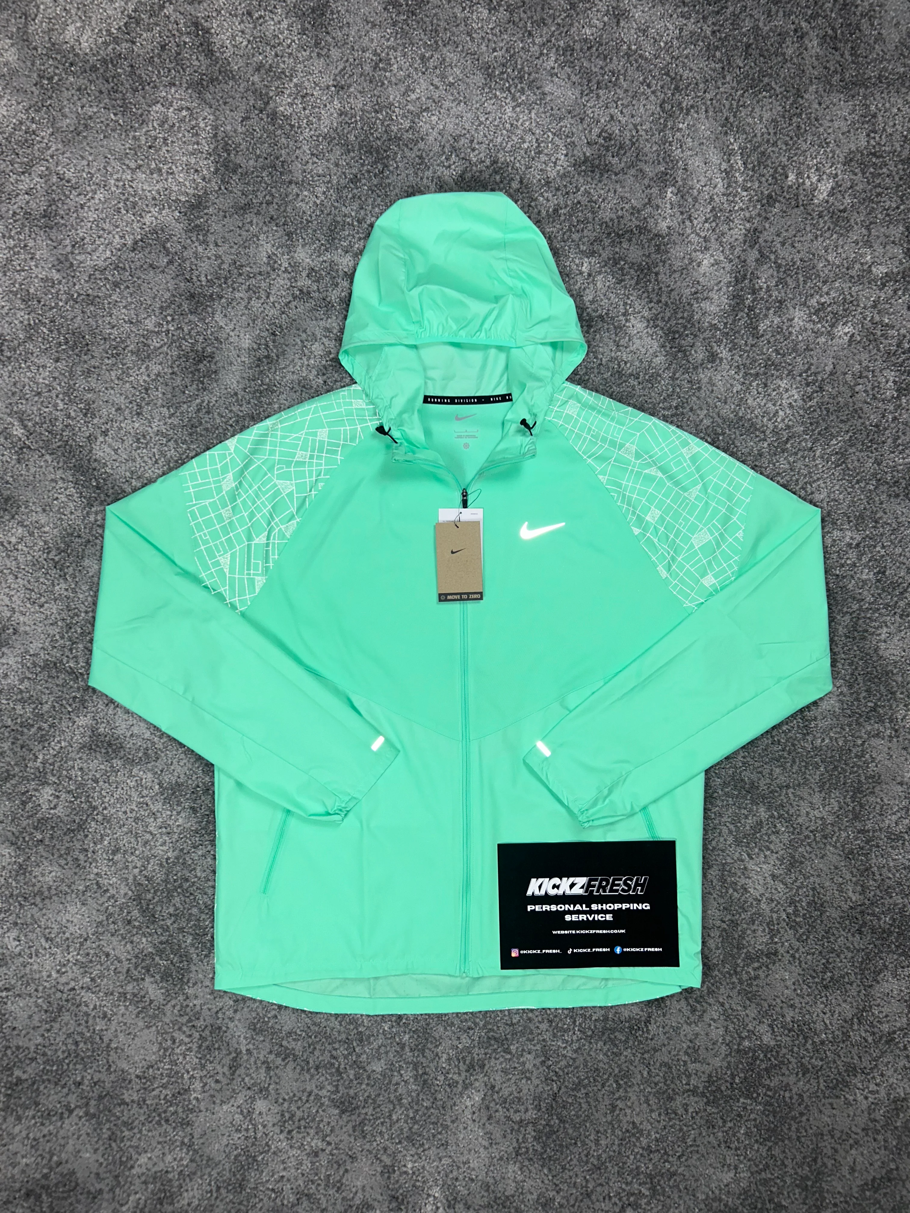 Nike Windrunner Jacket Og Mint Green