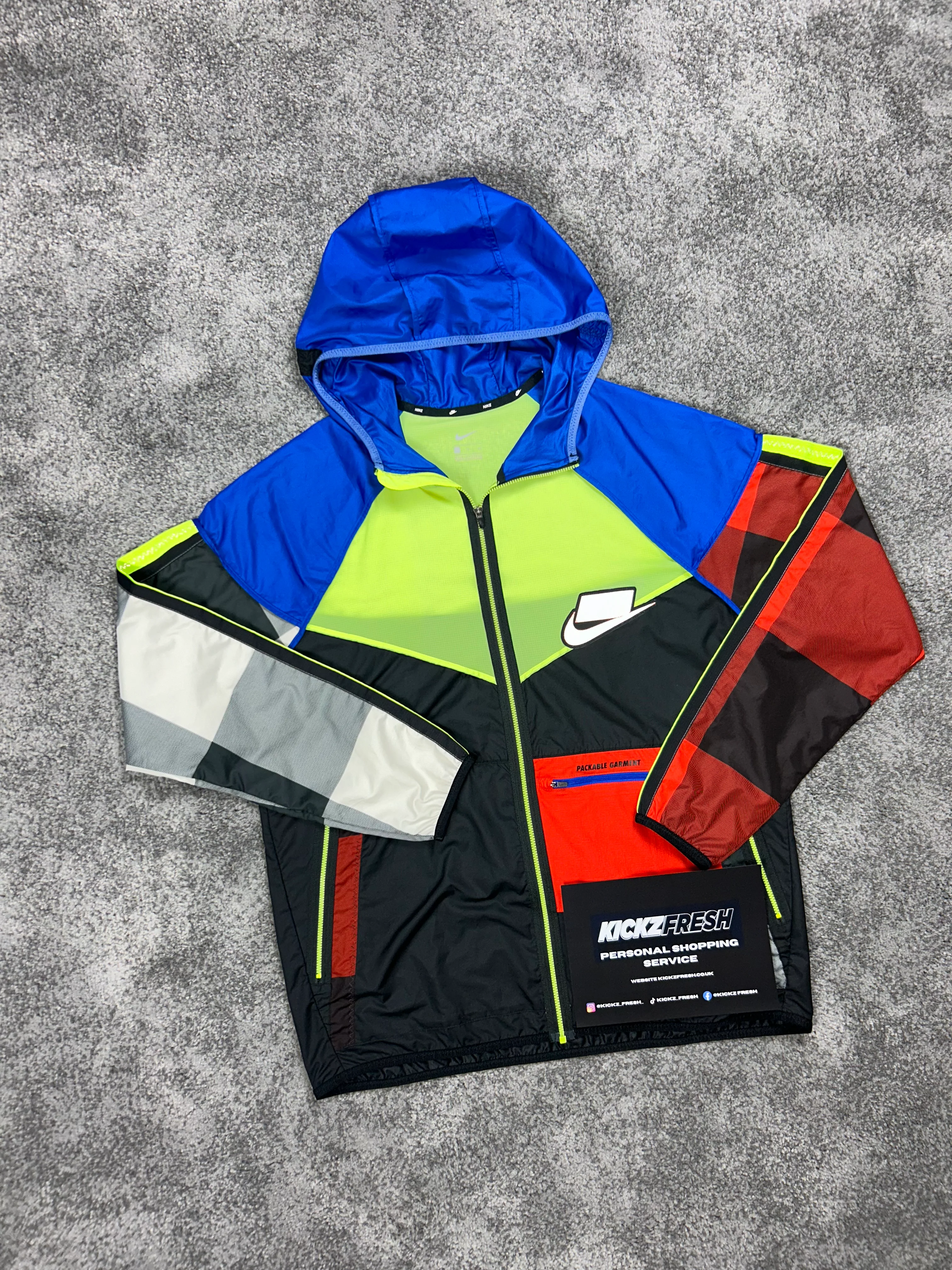 Nike Windrunner Jacket Meekz Rare Patch Work