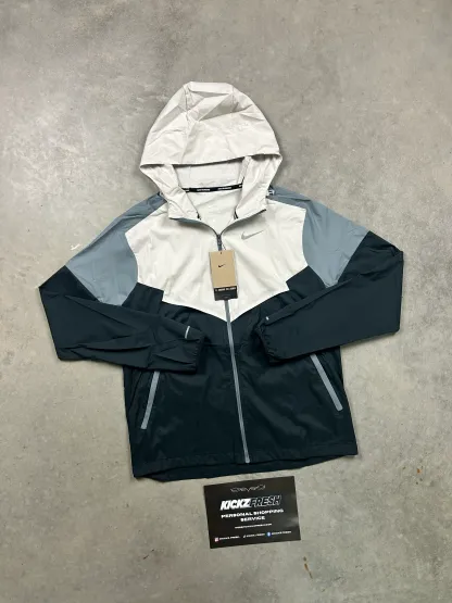 Nike Windrunner Jacket Light Bone Cool Grey Black